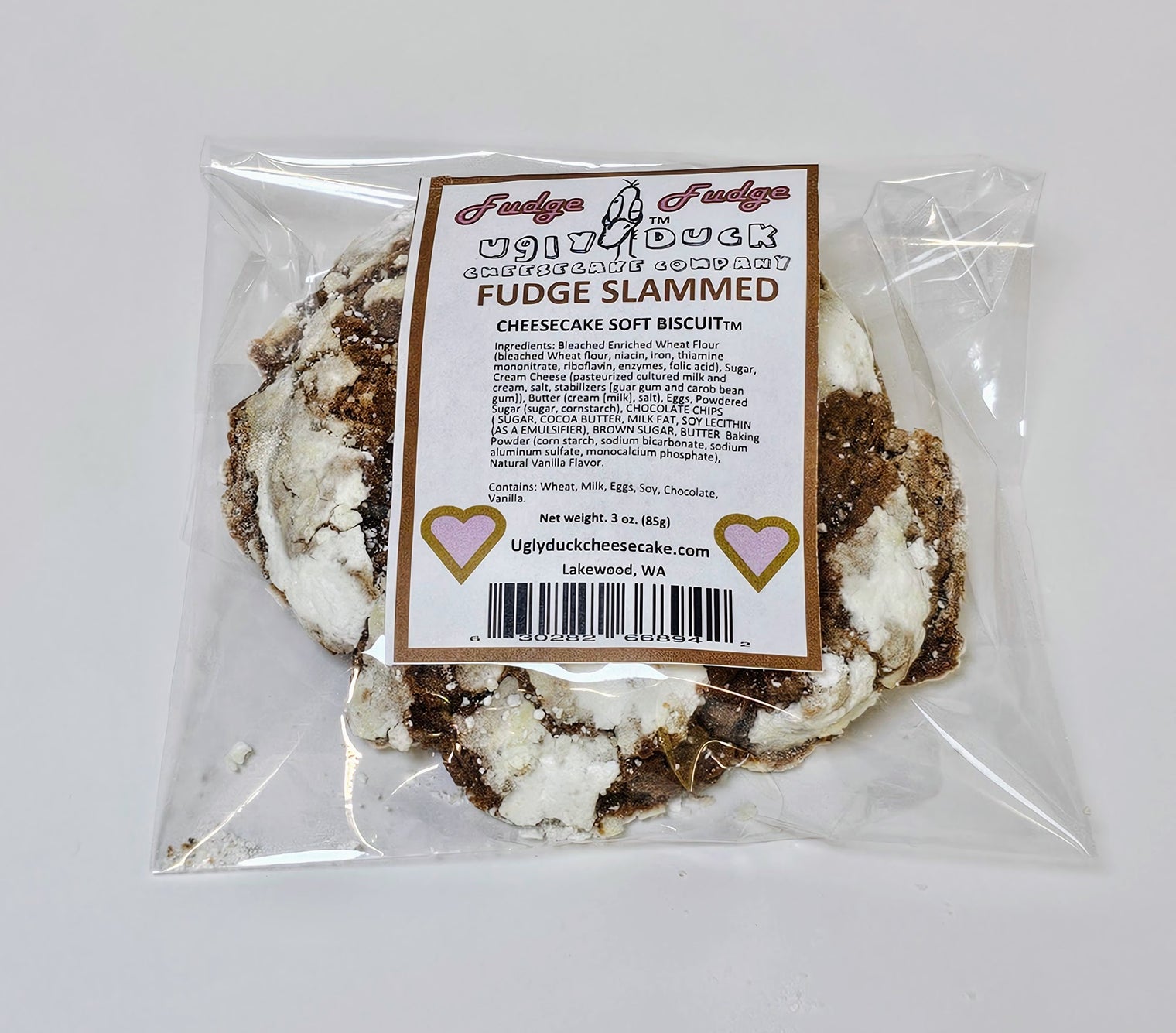 Fudge Slammed Cheesecake Soft Biscuits™