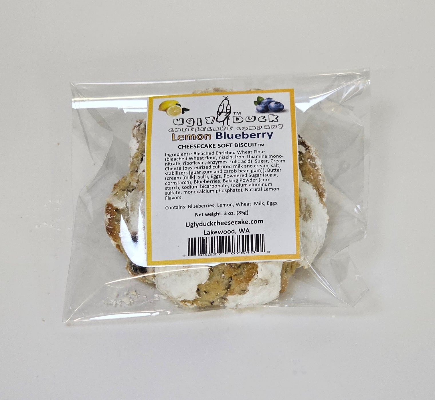 Lemon Blueberry Cheesecake Soft Biscuits™