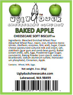 Baked Apple Cheesecake Soft Biscuits™