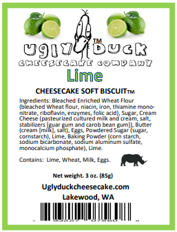 Lime Cheesecake Soft Biscuits™